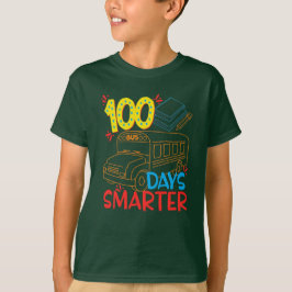 100 DAGEN SLIMMERE SCHOOL BUS T-Shirt