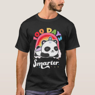 100 dagen Smarter Panda Unicorn Girls Teacher 100t T-shirt