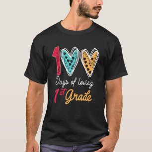 100 dagen van 100 graden op school t-shirt