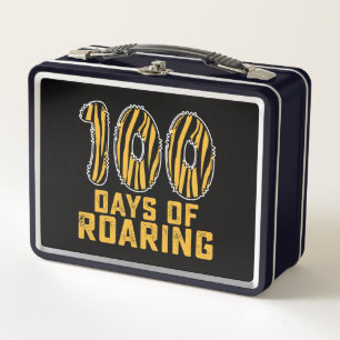 100 dagen van brullende tijger grappige 100ste dag