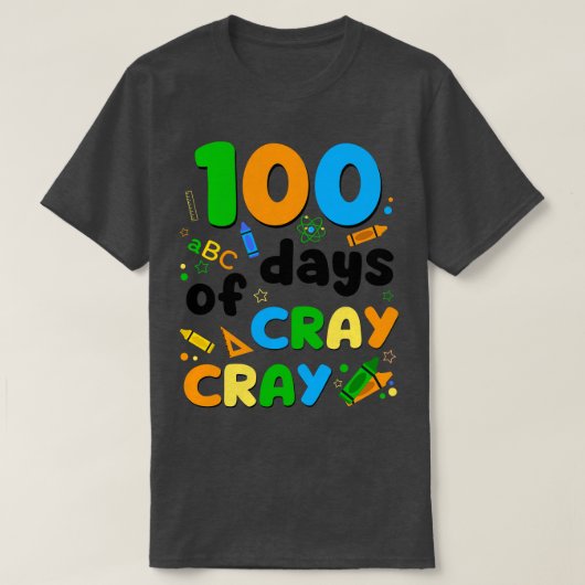 100 Dagen van Cray Potloden Cray 1 T-shirt (Design voorkant)