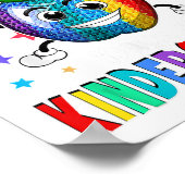 100 dagen van de 100e dag van de kinderschool poster (Hoek)