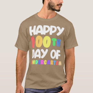 100 dagen van de 100e dag van de kindertuin t-shirt