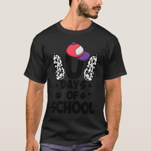 100 dagen van de Dalmatische hond van de school 10 T-shirt