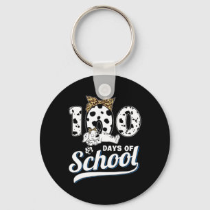 100 dagen van de Dalmatische school jongens meisje Sleutelhanger