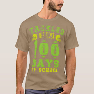 100 dagen van de school De eerste 100 dagen van de T-shirt