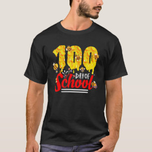 100 dagen van de schoolgroep Cute bees Funny Teach T-shirt