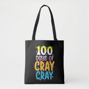 100 dagen van gekte 100ste dag van school leraar draagtas