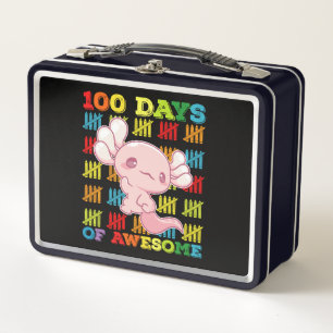 100 dagen van geweldige Axolotl 100ste dag van sch