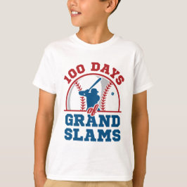 100 Dagen van Grand Slams Honkbal T-shirt