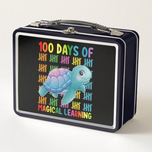 100 dagen van magisch leren schildpad school (Voorkant)