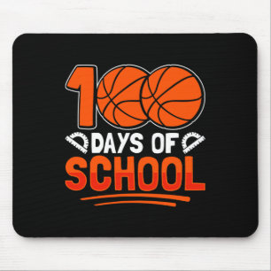 100 Dagen van School Basketbal voor Studenten Coac Muismat