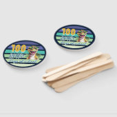 100 Dagen van School Dinosaurus School Party Handwaaier (Niet-gemonteerd)