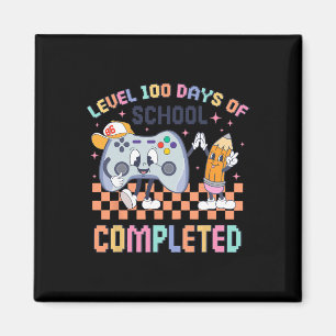 100 dagen van school gamer jongens Kinder 100ste d Magneet