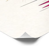 100 Dagen van School Leuk Cartoon Monkey Design Perfect Poster (Hoek)