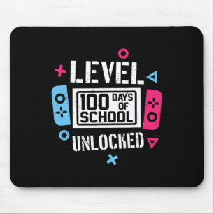 100 dagen van school ontgrendelde gamer videogames muismat