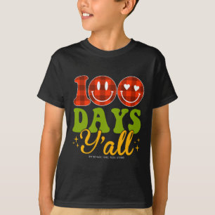 100 dagen van schoolleerlingen leraren 100 dagen Y T-shirt