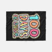 100 dagen van schoolleraren Kinder 100ste dag van  Fleece Deken (Voorkant (Horizontaal))