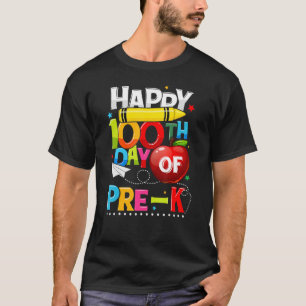 100 dagen voor de 100e dag van de schoolpijn t-shirt