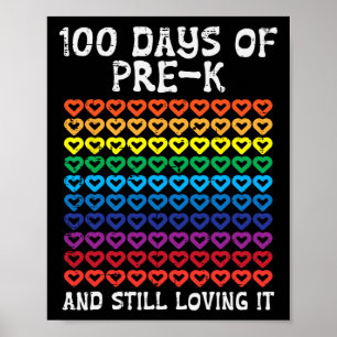 100 dagen voor het K die het liefhebben het hart 1 Poster