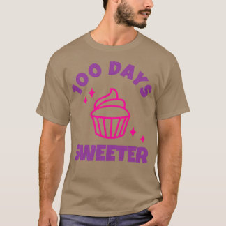 100 dagen zoeter 100 dagen school 4 t-shirt