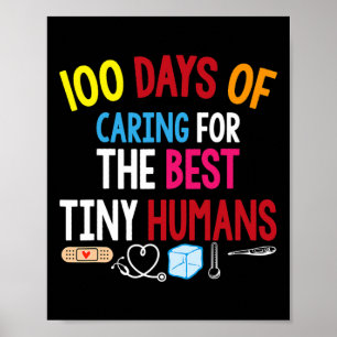 100 dagen zorg voor de beste kleine mensenschool poster