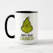 100% dat Grinch Mok (Links)