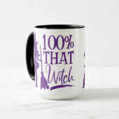 100% DAT WITCH MOK (Voorkant links)