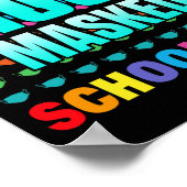 100 Day Of School I Survived 100 Days Of Masked Poster (Hoek)