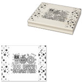 100 day 	rubberstempel (Gestempeld)