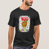 100 Days Brighter Shirt for Teachers Kids Leopard (Voorkant)