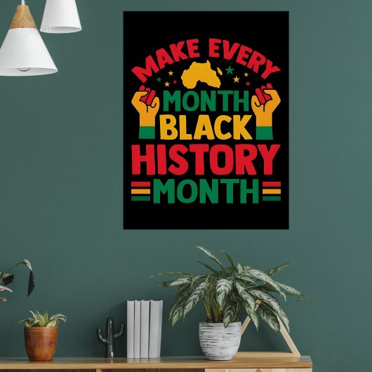 100 Days Learning Black History 2026 Poster  (Salon 1)