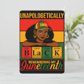 100 Days Learning Black History 2026 Poster  Feestdagenkaart (Staand voorkant)