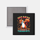 100 Days Of Driving My Teacher Nuts Dabbing Squirr Magneet (Voorkant / Achterkant)