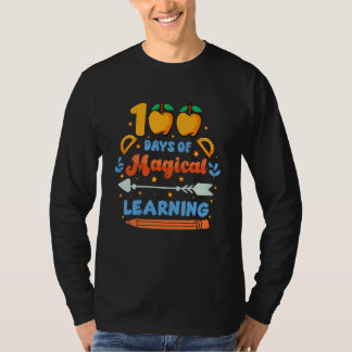 100 Days Of Magical Learning  Student Teacher T-shirt