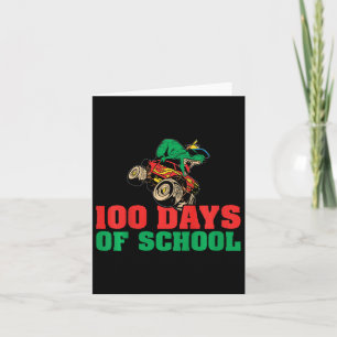 100 Days of School Boys 100th Day of School 1 Kaart