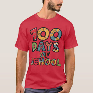 100 Days of School Celebrate 100th Day Milestone r T-shirt