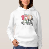 100 Days of School Celebration Basic Hoodie (Voorkant)