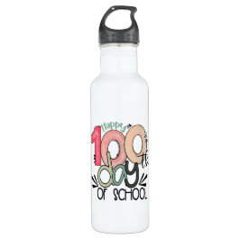 100 days of school celebration gift waterfles 