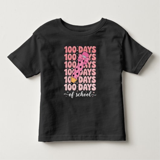 100 days of school celebration kinder shirts (Voorkant)
