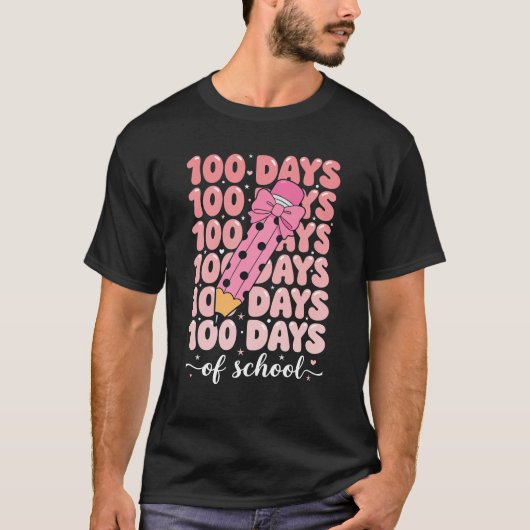 100 days of school celebration t-shirt (Voorkant)
