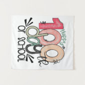 100 days of school celebration  wandkleed (Voorkant (horizontaal))