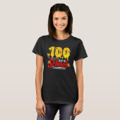 100 Days Of School Group Cute Bees Funny Teachers T-shirt (Voorkant volledig)