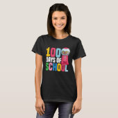 100 Days Of School Gumball Machine 100th Day Gumba T-shirt (Voorkant volledig)