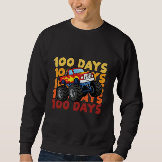 100 Days of School Kids Monster Truck Boys and Gir Trui