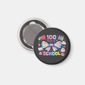 100 Days Of School  Magneet (Voorkant / Achterkant)