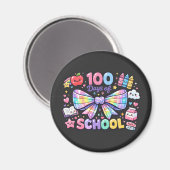 100 Days Of School  Magneet (Voorkant / Achterkant)