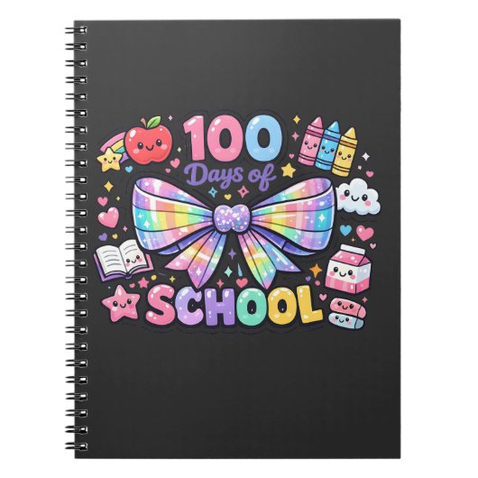 100 Days Of School  Notitieboek (Voorkant)