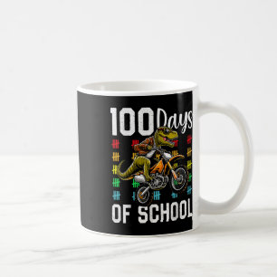 100 Days of School T-Rex Kinder Jongens 100ste Dag Koffiemok