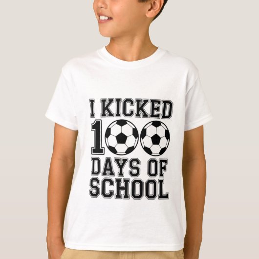 100 days of school t-shirt (Voorkant)